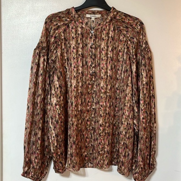 BNWT Garcia Blouse size L $79 - Picture 4 of 6